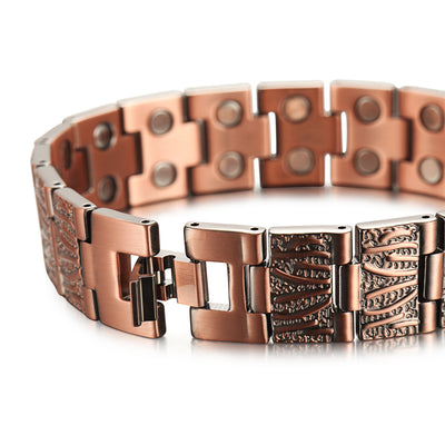 Pulsera de Cobre con Imanes Doble Fila Dragon - Image 3