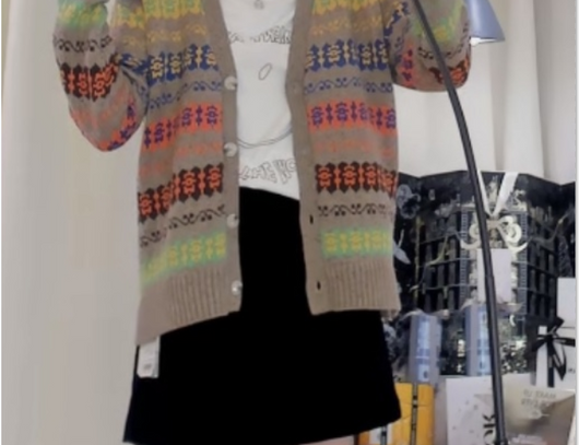 Cardigan Tejido de Manga Larga para Invierno - Image 4