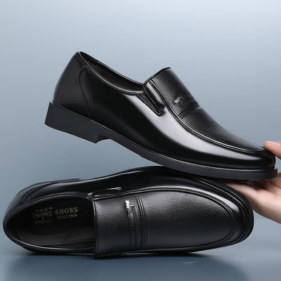 Zapatos de Cuero para Hombre Casual Negocios con Suela Flexible - Image 4