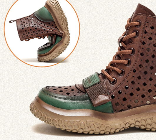Sandalias Romanas Altas de Moda para Mujer - Image 14
