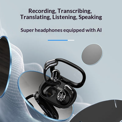Auriculares Traductores Inteligentes Y16 - Traductor Chino-Inglés Binaural con IA - Image 3