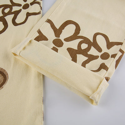 Jeans Rectos con Estampado Street Wear Casual - Image 18