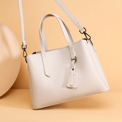 Bolso de Cuero Genuino para Mujer Gran Capacidad Bandolera - Image 3