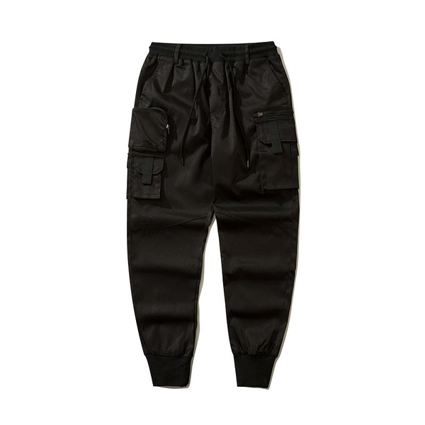 Pantalones Overol Hombre Otoño Sueltos Multibolsillos Ajuste Tobillo - Image 6