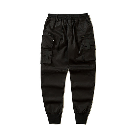 Pantalones Overol Hombre Otoño Sueltos Multibolsillos Ajuste Tobillo - Image 6