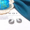 Aretes de Plata Tailandesa S925 Estilo Francés Minimalista Retro