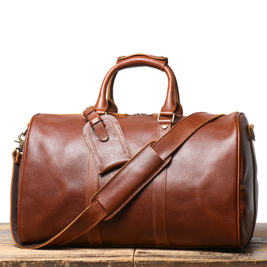 Bolsa Crossbody de Cuero Genuino para Hombre - Gym y Viajes - Image 3