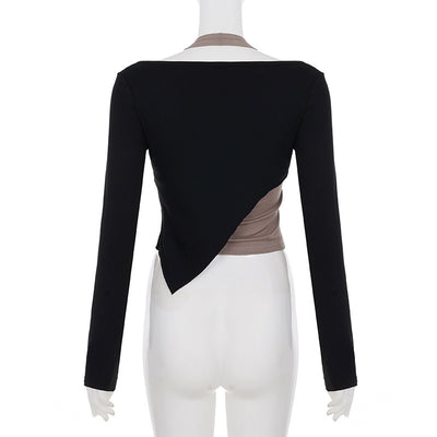 Conjunto de Dos Piezas Irregular Personalizado Estilo Hot Girl - Image 14