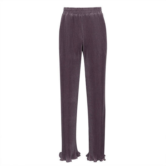 Conjunto Casual: Blusa Verde Manga Corta + Pantalón Plisado Talle Alto - Image 20
