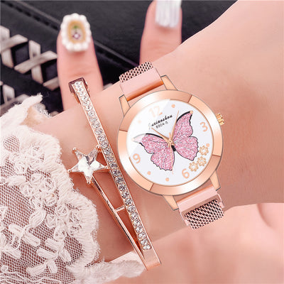 Reloj de Moda para Mujer con Diseño de Mariposas Coloridas - Image 10