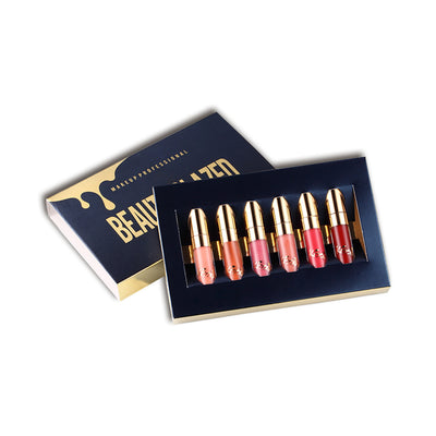 Set de 6 Labiales Beauty Glazed - Colores Intensos y Larga Duración - Image 4