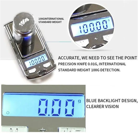 Balanza Digital de Bolsillo Portátil 100g - Precisión 0.01g para Joyería y Oro - Image 13