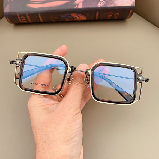 Gafas Cuadradas Personalizadas con Protección Azul para Hombre y Mujer - Image 4
