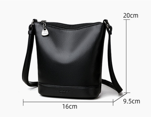 Bolso Crossbody de Cuero Premium para Mamá - Espacioso y Elegante - Image 11
