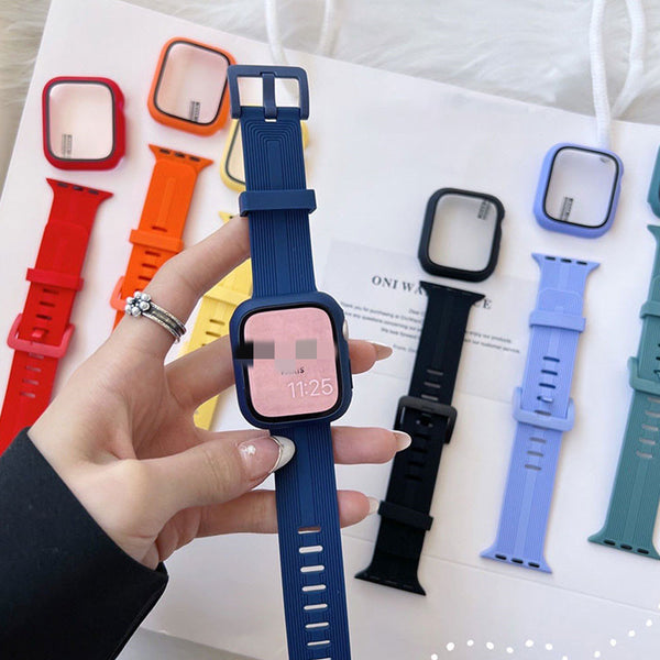 Reloj Inteligente Minimalista con Correa de Silicona