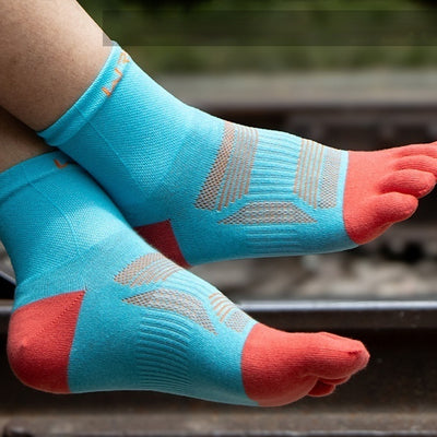 Calcetines de Senderismo de Algodón Transpirables y Absorbentes para Hombre y Mujer