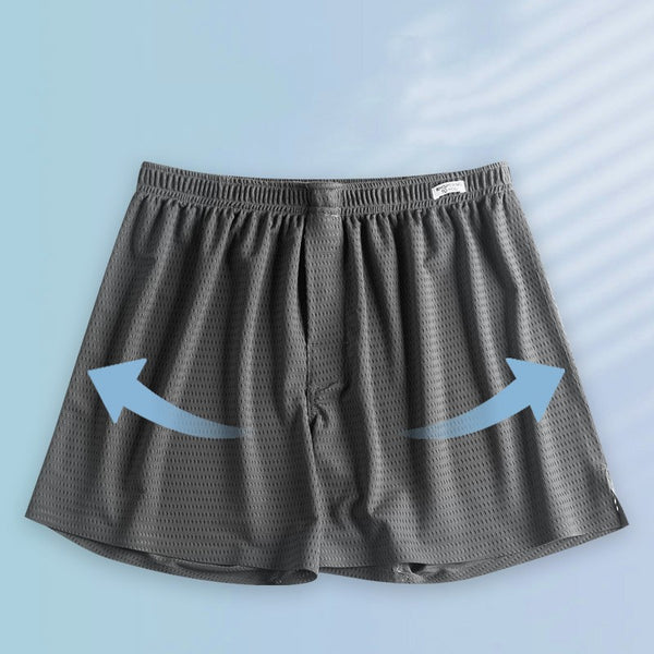 Calzoncillos Hombre Malla Transpirable Ice Silk Ultraligeros