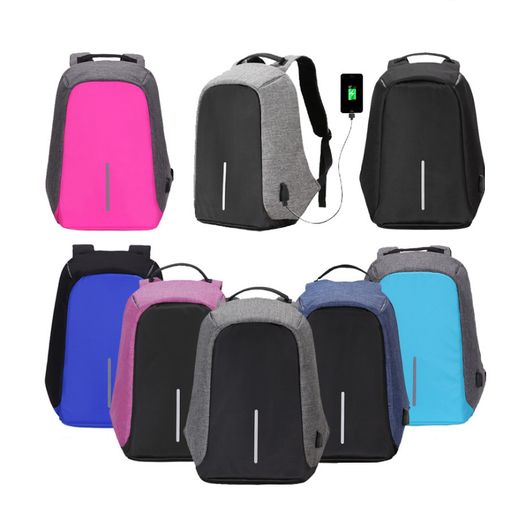 Mochila Inteligente para Laptop con Carga USB y Protección Impermeable
