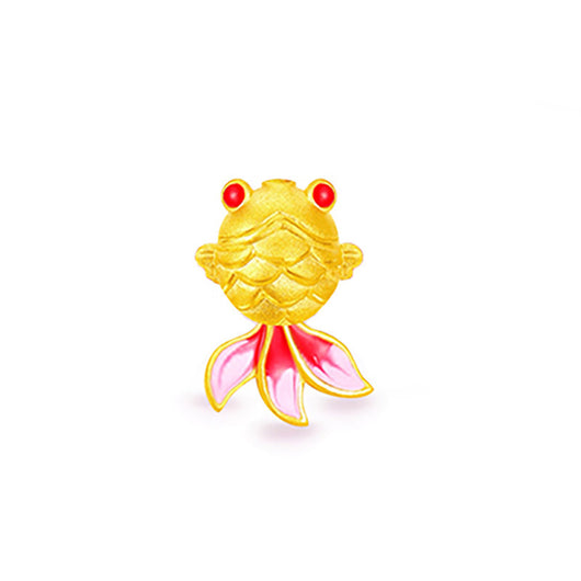 Dije de Oro Pez Bobo 3D en Oro Sólido - Image 15