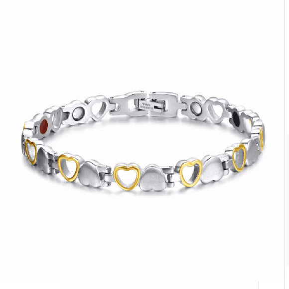 Pulsera Magnética de Acero Titanio