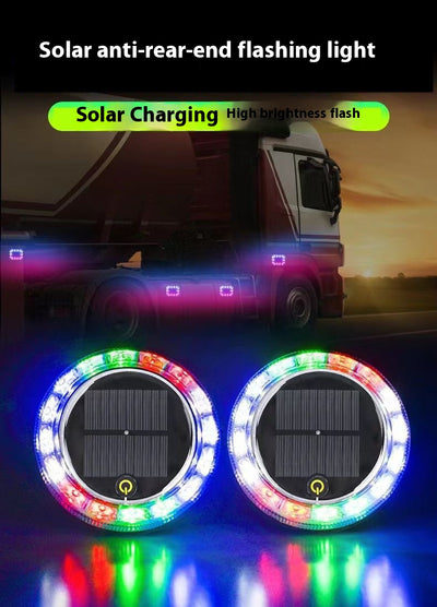 Luz Estroboscópica Solar para Auto con Múltiples Modos - Image 9