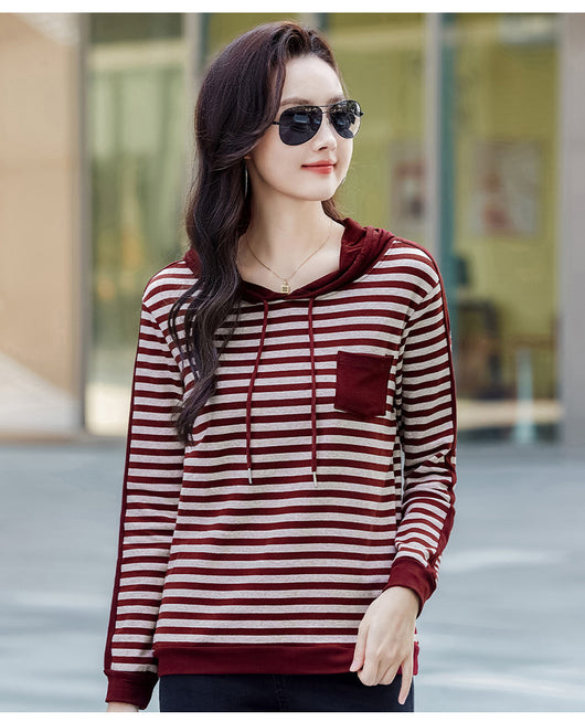 Blusa Larga Coreana Holgada para Tallas Grandes - Manga Larga Versátil - Image 19
