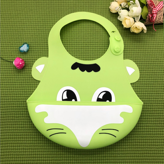 Baberos Silicona Grado Alimentario con Bolsillo para Comida | Baberos Impermeables Ajustables para Niños - Image 12