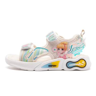 Sandalias Princesa Sunshine para Niñas - Zapatos Transpirables con Diseño de Osito Adorable - Image 6