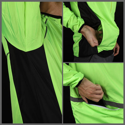 Chaqueta Reflectante Transpirable para Ciclismo de Montaña - Image 3