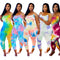 Jumpsuit Cropped de Seda Láctea Estampada
