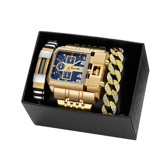 Reloj de Hombre Multihuso con Esfera Grande Luminosa y Correa de Acero Inoxidable - Image 13