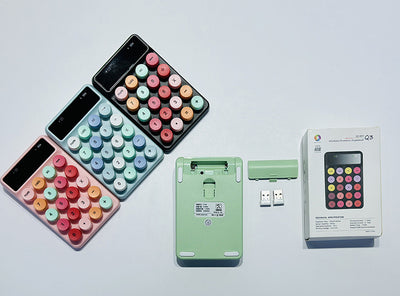Teclado Inalámbrico Portátil Q3 Colores Macaron - Image 15