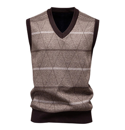 Chaleco Pullover Acolchado para Papá - Diseño Diamante Cálido - Image 22