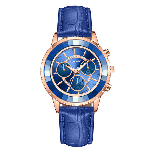 Reloj de Cuarzo Unisex con Diseño de Tres Ojos - Versátil y Moderno - Image 6