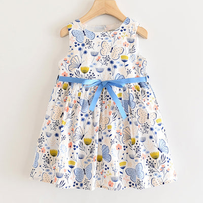 Vestido Sin Mangas Estampado de Mariposas para Primavera y Verano - Image 16