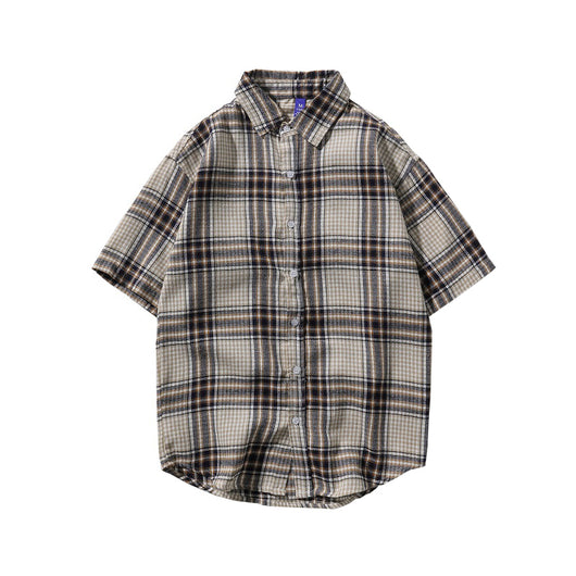 Camisa de Cuadros Manga Corta - Image 4
