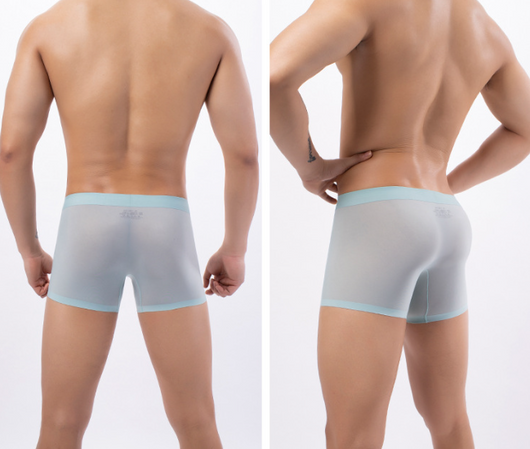 Bóxers Ultra Delgados Ice Silk para Hombre - Transpirables sin Marcas - Image 9