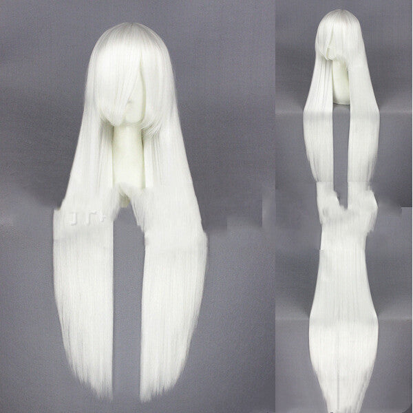 Extensiones de Cabello Liso 100cm Blanco Universal