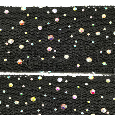 Medias de Malla con Cristales Brillantes y Detalles Incrustados - Image 15