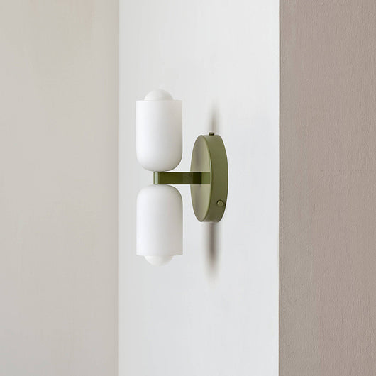 Lámpara de Pared Doble Cabezal Estilo Crema para Dormitorio - Image 15