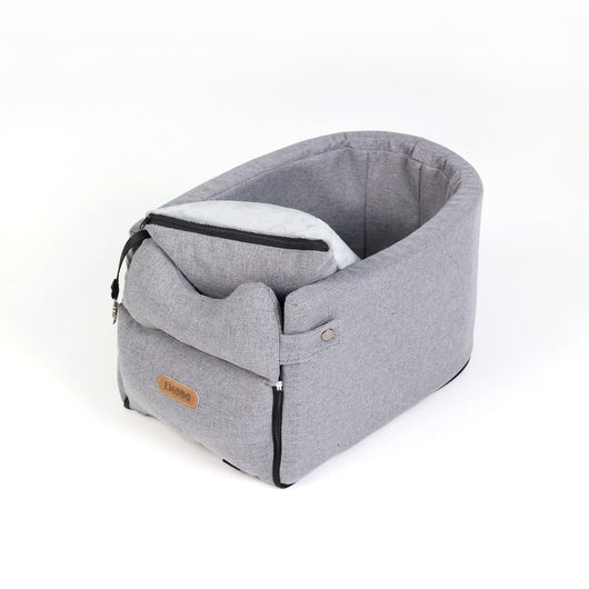 Asiento de Auto para Perros Pequeños y Gatos - Transportín Portátil con Seguridad - Image 9