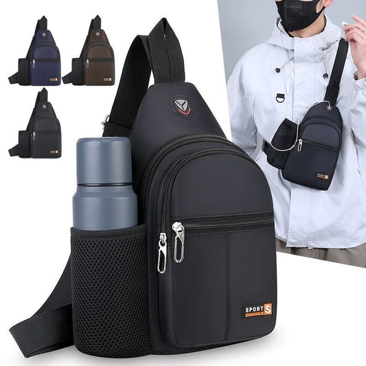 Bolsa Mensajera Ejecutiva de Gran Capacidad - Mochila Pecho Profesional