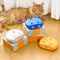 Juguete Láser Interactivo para Gatos con Plataforma Giratoria Recargable