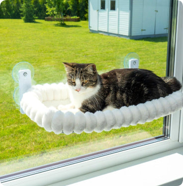 Hamaca Colgante para Gatos con Ventana de Cristal - Image 7