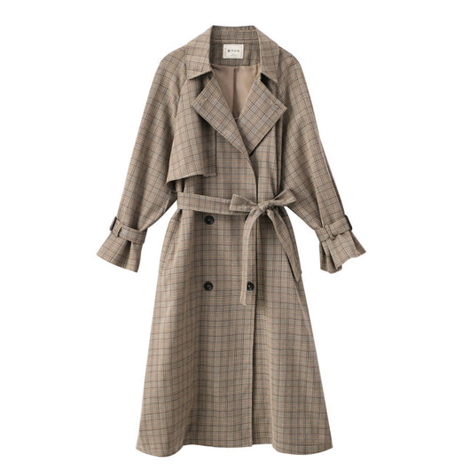 Abrigo Largo Cuadrille Suelta y Ligera - Corte Oversize Elegante para Mujer - Image 9