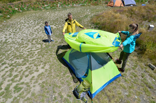 Carpa Camping Doble con Polos de Aluminio para Aventuras al Aire Libre - Image 3