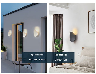 Lámpara de Pared Exterior Minimalista Resistente al Agua - Image 12