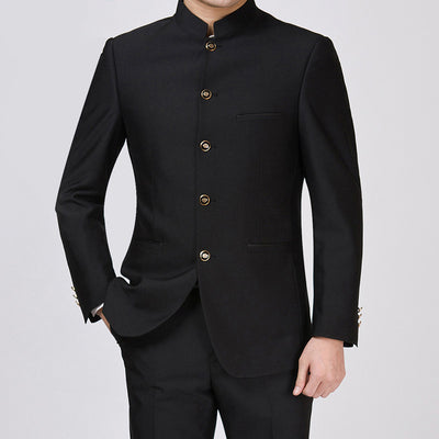 Traje Ejecutivo con Cuello Alzado para Hombre