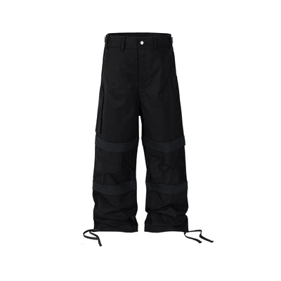 Pantalones Casuales con Cordón y Múltiples Bolsillos - Image 4