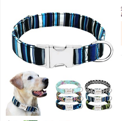 Collar Personalizado para Perros y Gatos con Placa de Identificación Antiextravío - Image 4
